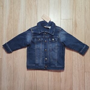 First Impressions Dark Blue Kids Jean Jacket